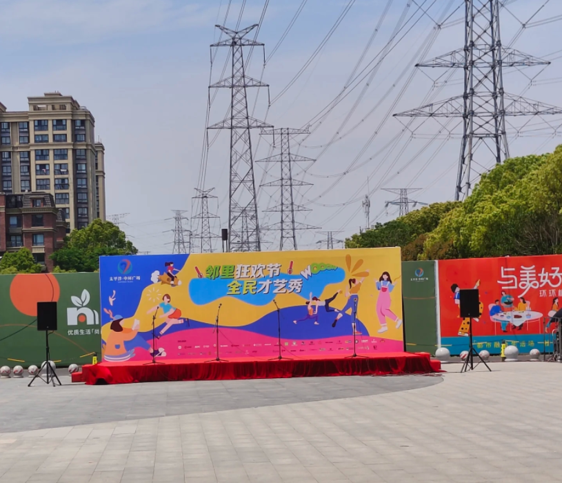 江西南昌搭建桁架舞台：7月样版-2