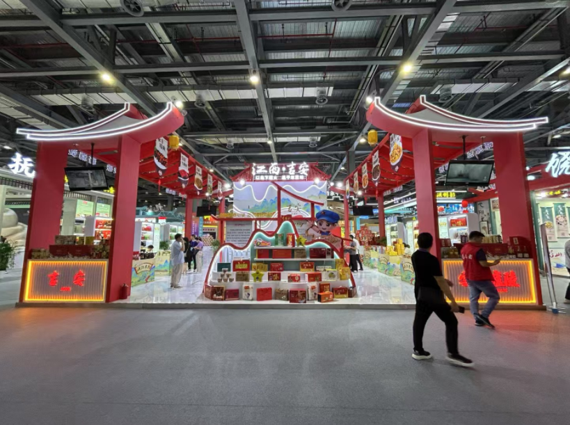 南昌搭建展台：7月案例样版-6