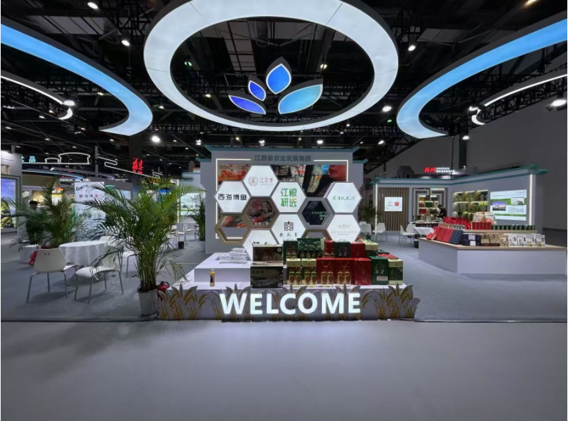 南昌特装搭建：农产品展台工艺